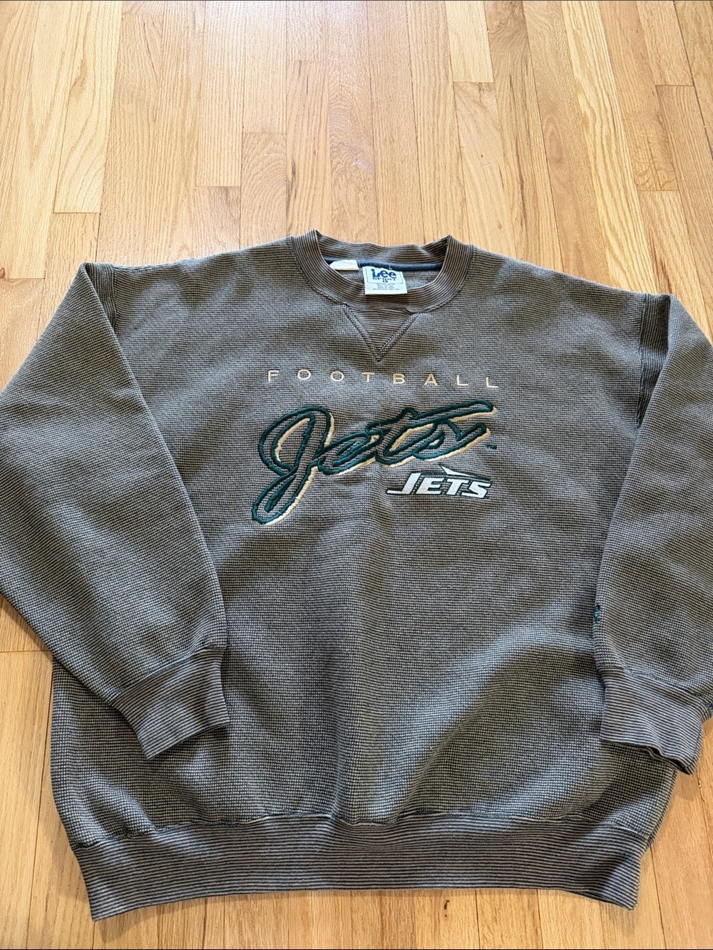 Vintage Lee Sport NFL New York Jets Crewneck Sweatshirt Sz L